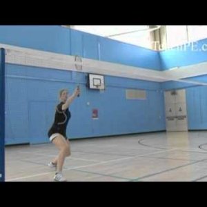 Badminton - Forehand Lob