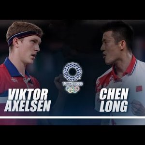 Chung kết cầu lông đơn nam Viktor Axelsen vs Chen Long Olympic Tokyo 2020