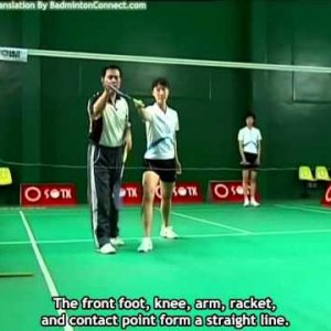 26 Chen Weihua Badminton Training - Basic Midcourt and Forecourt Footwork (English Subtitles)